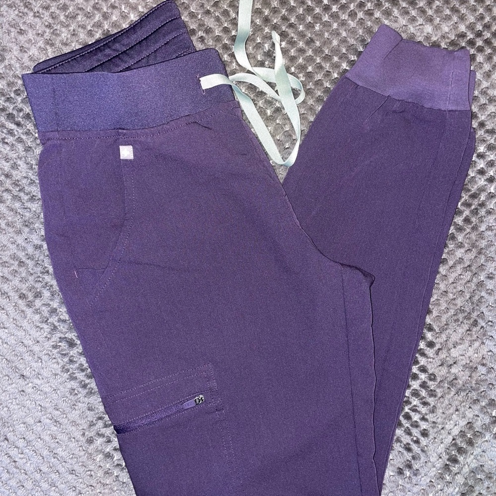 FIGS Purple Jam Zamora Jogger Pants